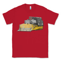 Red killdozer tread back tank top Classic Tee - linhVisuals