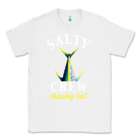 White salty crew Classic Tee - linhVisuals