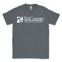 Charcoal Heather tri county technical center Classic Tee - linhVisuals