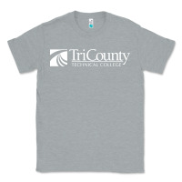 Heather Grey tri county technical center Classic Tee - linhVisuals
