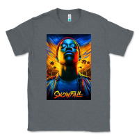 Charcoal Heather snowfall fx tv show Classic Tee - linhVisuals