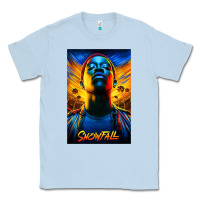 Dusty Blue snowfall fx tv show Classic Tee - linhVisuals