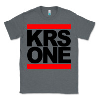 Charcoal Heather hip hop krs one Classic Tee - linhVisuals