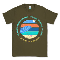 Army Green delaware seashore state park t  shirt delaware seashore state park, de Classic Tee - linhVisuals