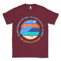 Burgundy delaware seashore state park t  shirt delaware seashore state park, de Classic Tee - linhVisuals