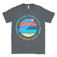Charcoal Heather delaware seashore state park t  shirt delaware seashore state park, de Classic Tee - linhVisuals