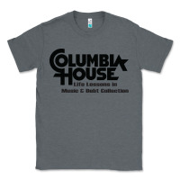 Charcoal Heather columbia house record & tape club Classic Tee - linhVisuals
