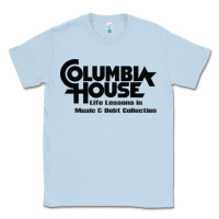 Dusty Blue columbia house record & tape club Classic Tee - linhVisuals