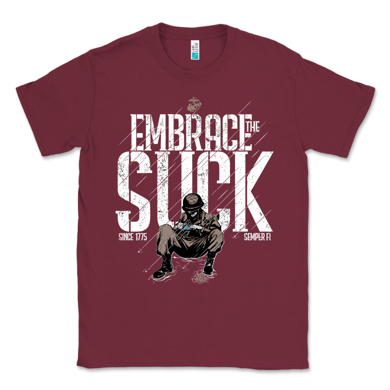 Embrace The Suck Vintage Classic Tee by linhVisuals | Teevron