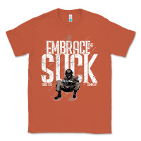Copper EMBRACE THE SUCK VINTAGE Classic Tee - linhVisuals