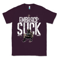 Plum EMBRACE THE SUCK VINTAGE Classic Tee - linhVisuals