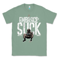 Sage EMBRACE THE SUCK VINTAGE Classic Tee - linhVisuals