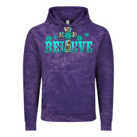 Cloud Purple western turquoise's gemstones cross believe Vintage Hoodie - BarkalooDesign