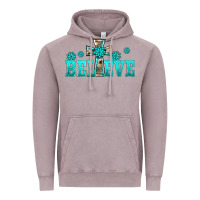 Vintage Zinc western turquoise's gemstones cross believe Vintage Hoodie - BarkalooDesign