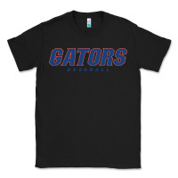 Black GATORS BASEBALL Classic Tee - linhVisuals