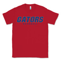 Red GATORS BASEBALL Classic Tee - linhVisuals