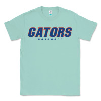 Seafoam GATORS BASEBALL Classic Tee - linhVisuals