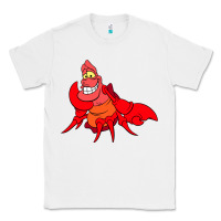 White The Little Mermaid Sebastian Costume Classic Tee - linhVisuals