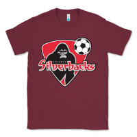 Burgundy atlanta silverbacks Classic Tee - linhVisuals
