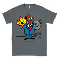 Charcoal Heather al roker Classic Tee - linhVisuals