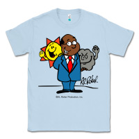 Dusty Blue al roker Classic Tee - linhVisuals