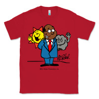 Red al roker Classic Tee - linhVisuals
