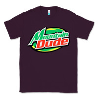 Plum #mountain dude Classic Tee - linhVisuals
