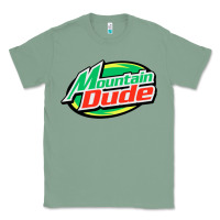 Sage #mountain dude Classic Tee - linhVisuals