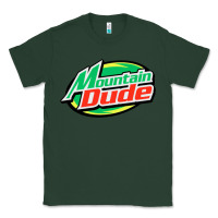 Sports Green #mountain dude Classic Tee - linhVisuals