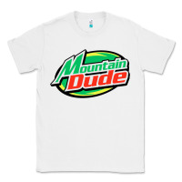 White #mountain dude Classic Tee - linhVisuals
