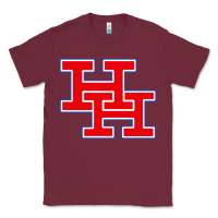 Burgundy herbert hoover high school (west virginia) Classic Tee - linhVisuals