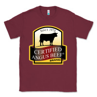 Burgundy angus beef Classic Tee - linhVisuals