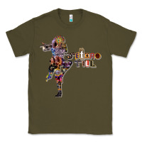 Army Green Jethro Tull Classic Tee - linhVisuals