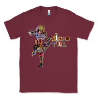 Burgundy Jethro Tull Classic Tee - linhVisuals