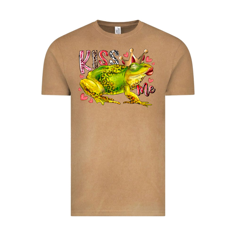 Kiss Me Frog Vintage Tee by RacoonDesign | Teevron