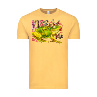 Vintage Mustard kiss me frog Vintage Tee - RacoonDesign