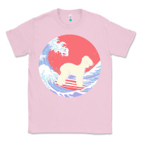 Bubblegum Pink bedlington terrier t  shirt bedlington terrier gifts   ocean waves sur Classic Tee - linhVisuals