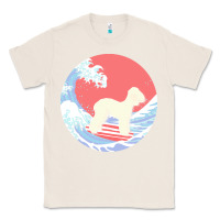 Natural bedlington terrier t  shirt bedlington terrier gifts   ocean waves sur Classic Tee - linhVisuals