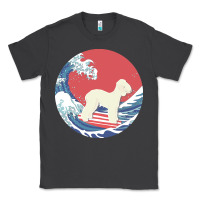 Smoke bedlington terrier t  shirt bedlington terrier gifts   ocean waves sur Classic Tee - linhVisuals