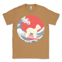 Toasted Coconut bedlington terrier t  shirt bedlington terrier gifts   ocean waves sur Classic Tee - linhVisuals