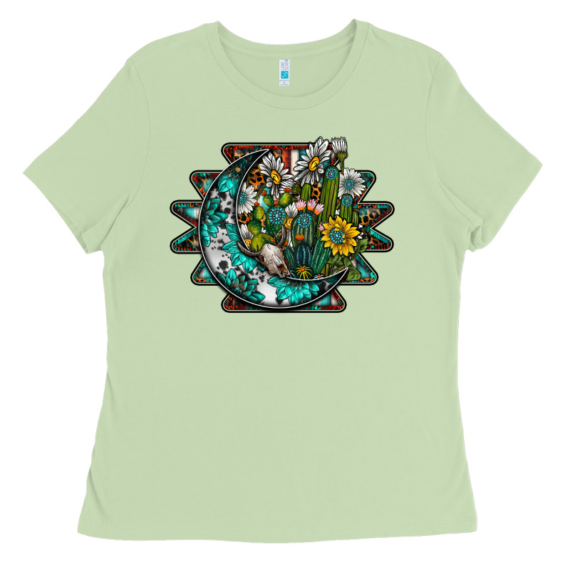 Aztec Moon Ladies Tee by SublimationCraftShop | Teevron
