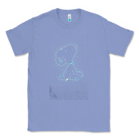 Colony Blue s.n.o.o.p.y stars Classic Tee - linhVisuals