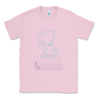 Bubblegum Pink s.n.o.o.p.y stars Classic Tee - linhVisuals