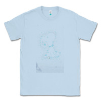 Dusty Blue s.n.o.o.p.y stars Classic Tee - linhVisuals
