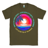 Army Green san elijo state beach t  shirt san elijo state beach, encinitas, calif Classic Tee - linhVisuals