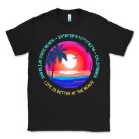Black san elijo state beach t  shirt san elijo state beach, encinitas, calif Classic Tee - linhVisuals