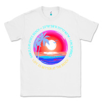 White san elijo state beach t  shirt san elijo state beach, encinitas, calif Classic Tee - linhVisuals