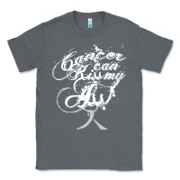 Charcoal Heather brain cancer t  shirt cancer can kiss my ass! brain ( gray ribbon) t Classic Tee - linhVisuals