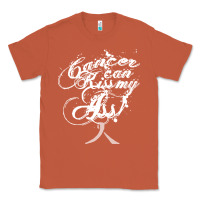 Copper brain cancer t  shirt cancer can kiss my ass! brain ( gray ribbon) t Classic Tee - linhVisuals