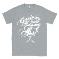 Heather Grey brain cancer t  shirt cancer can kiss my ass! brain ( gray ribbon) t Classic Tee - linhVisuals
